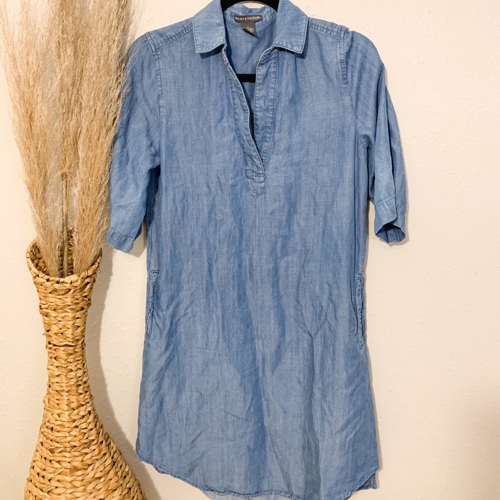 Denim dress